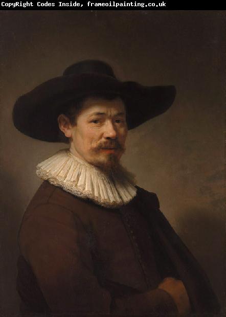 REMBRANDT Harmenszoon van Rijn Portrait of Herman Doomer (mk33)